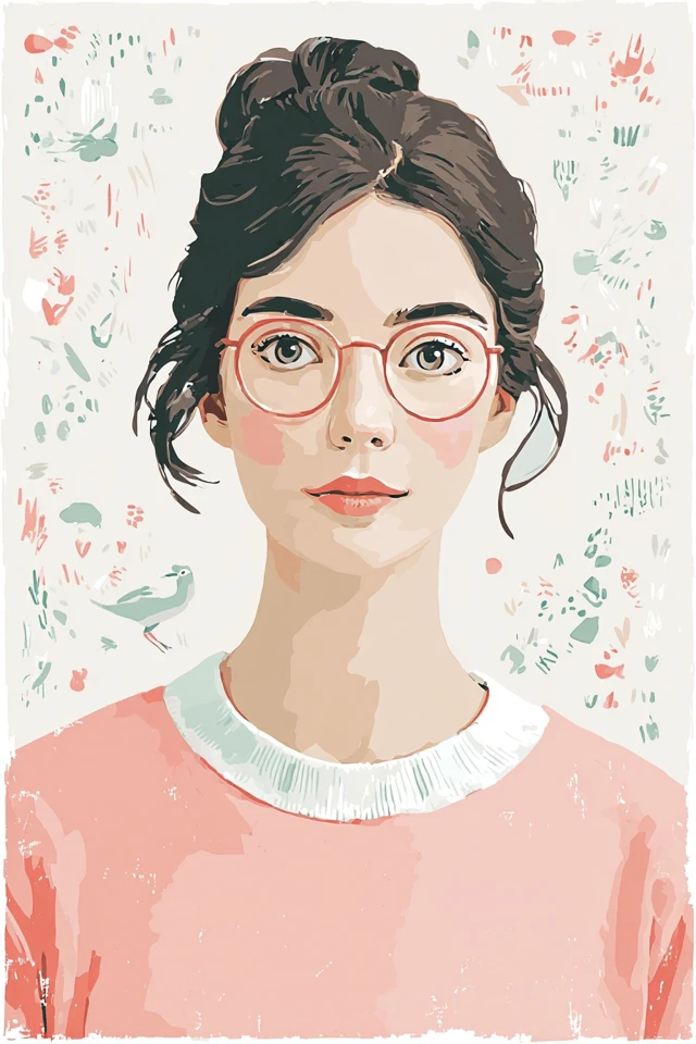 Blush Hues and Quiet Moments - Image 1