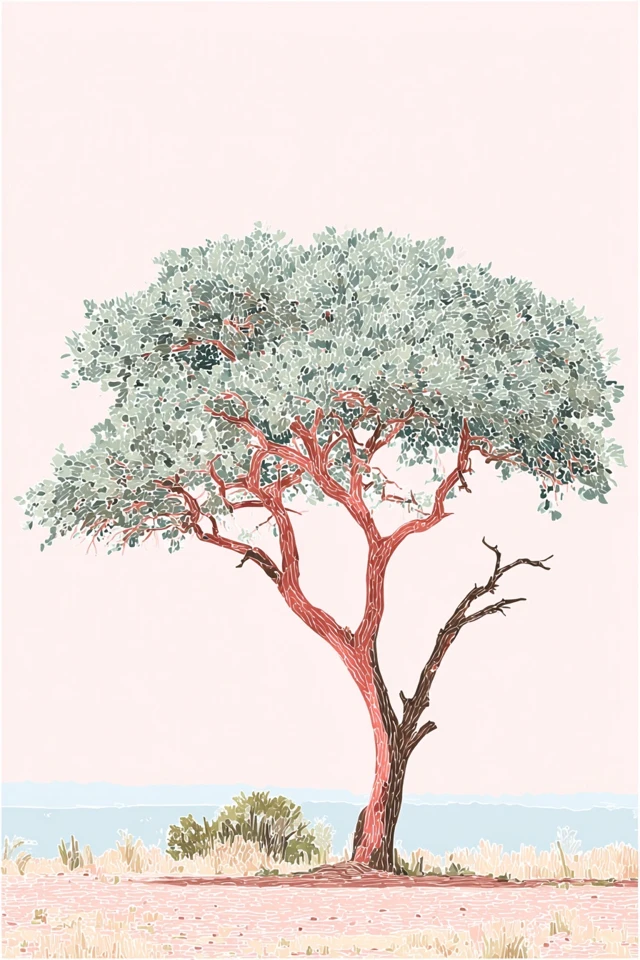 Blush Hues and Quiet Moments - Image 5