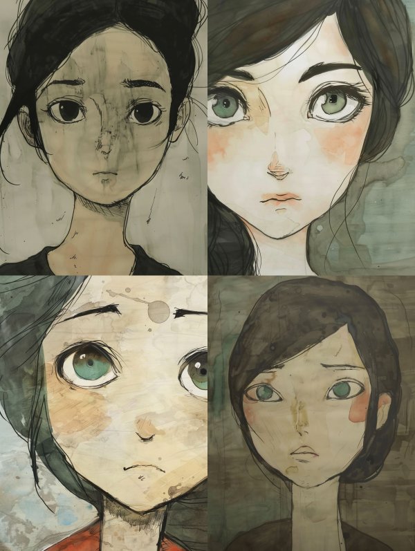 Four Faces of Melancholy