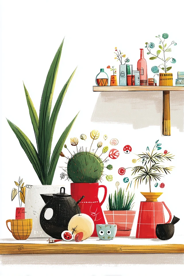 Whimsical Botanical Muse - Image 3