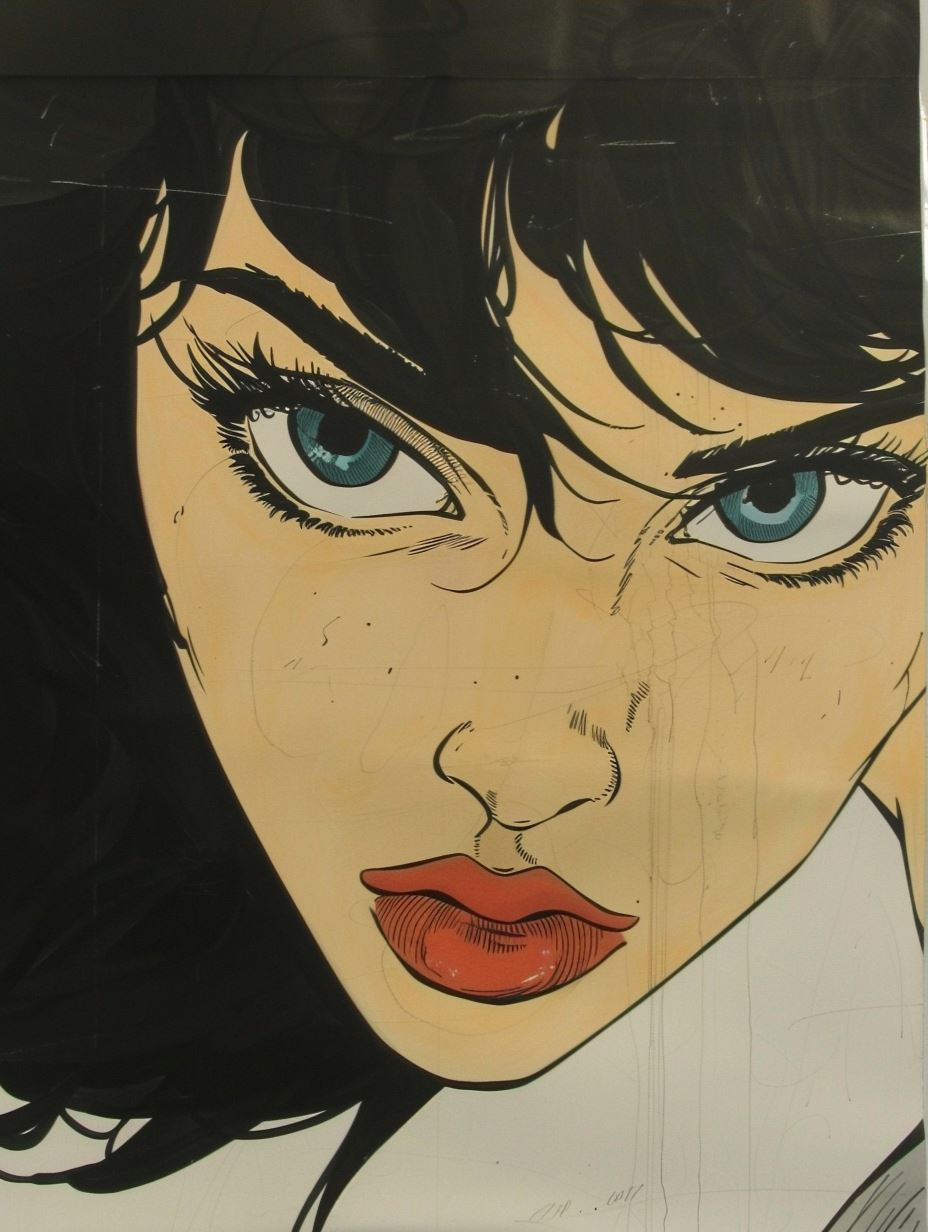 Moody Noir Anime Portraits - Image 4