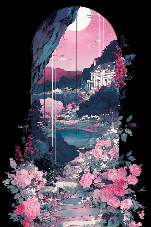 Neon Pastel Dreamscape - Image 2