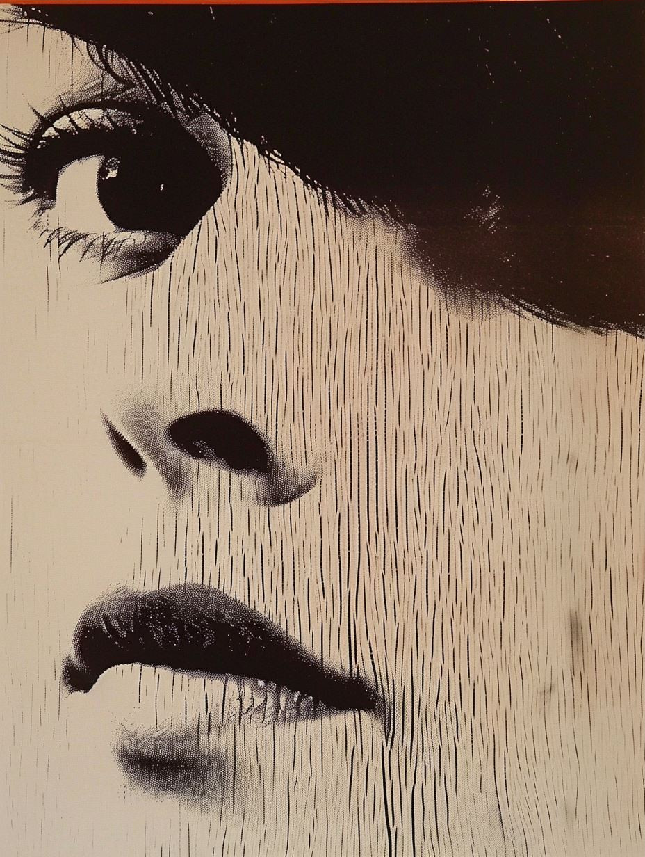 Abstract Linear Portrait Fusion - Image 3