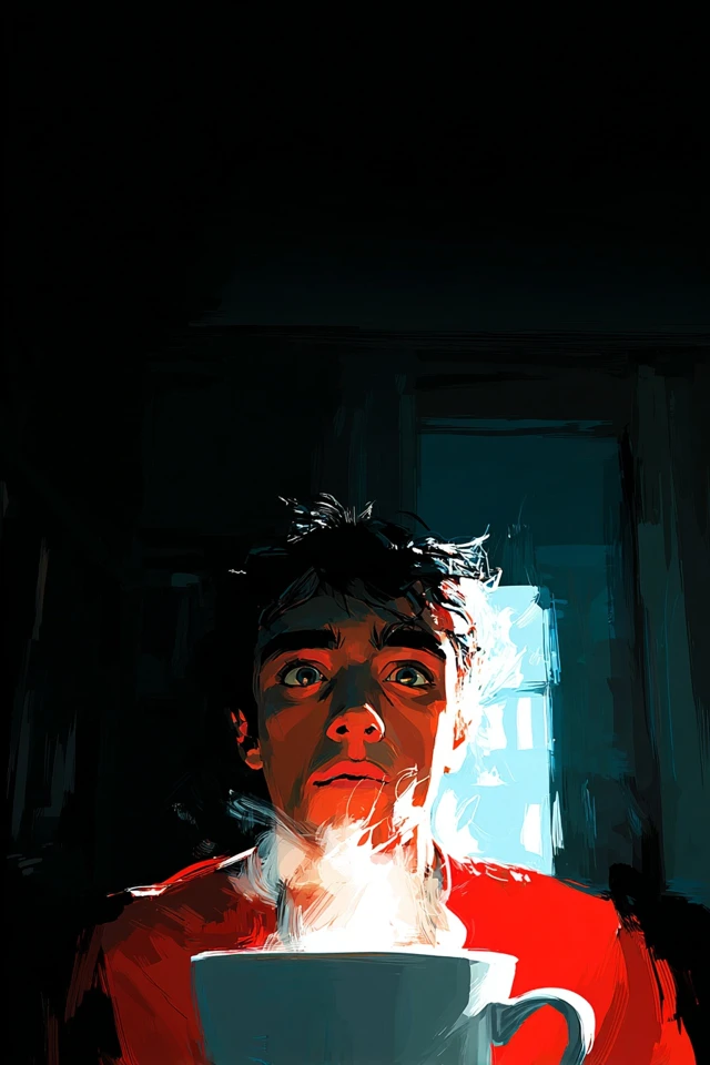Crimson Echoes of a Quiet Mind - Image 4