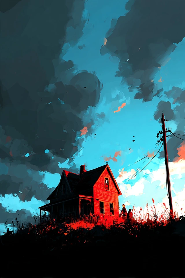 Crimson Echoes of a Quiet Mind - Image 6