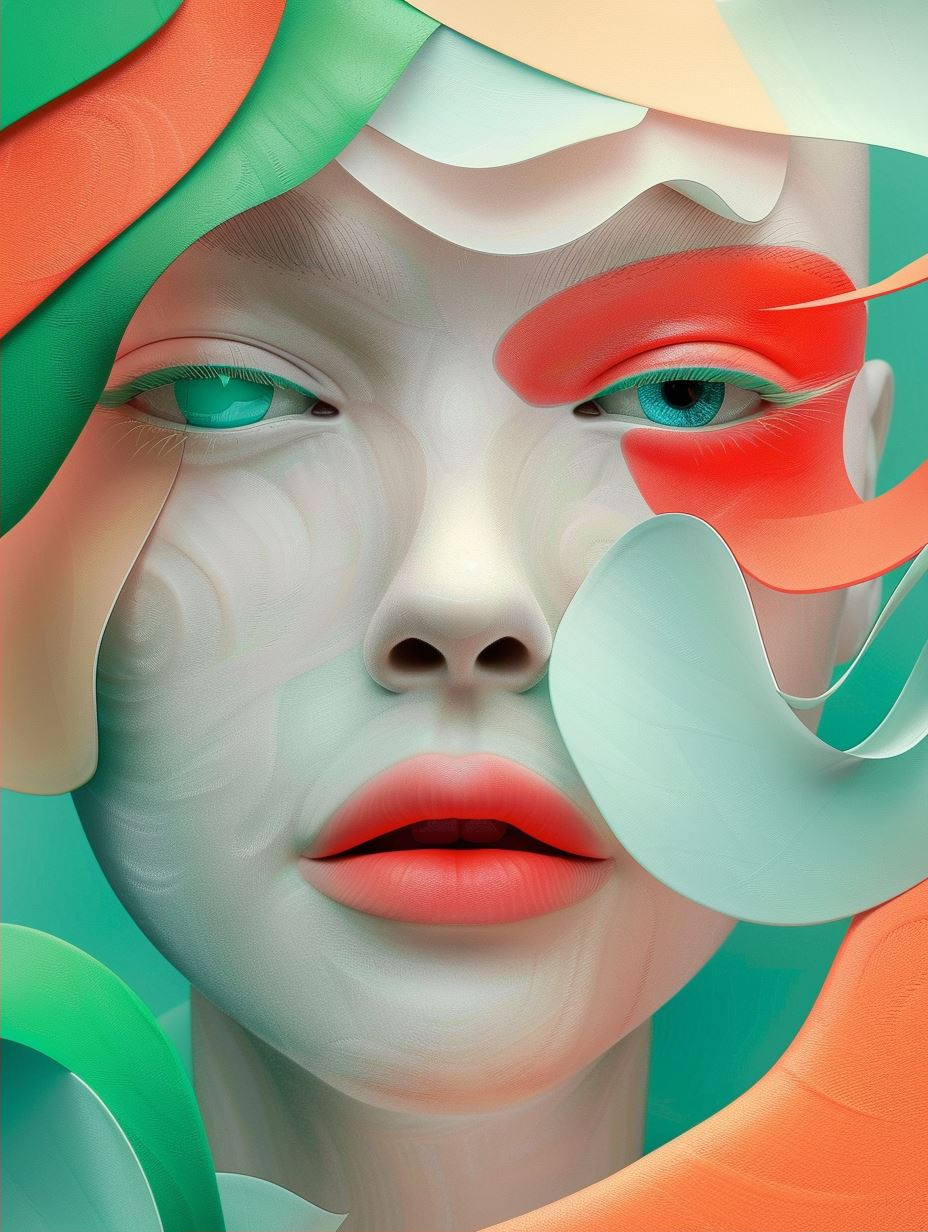Surreal Fluidity of Digital Beauty - Image 2