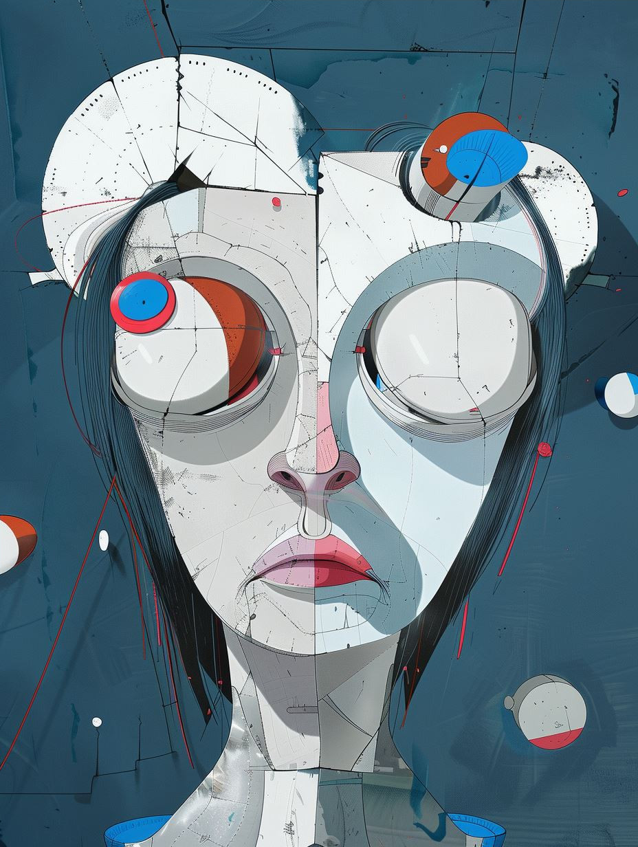 Fragmented Visions of Surreal Digital Portraits - Image 4