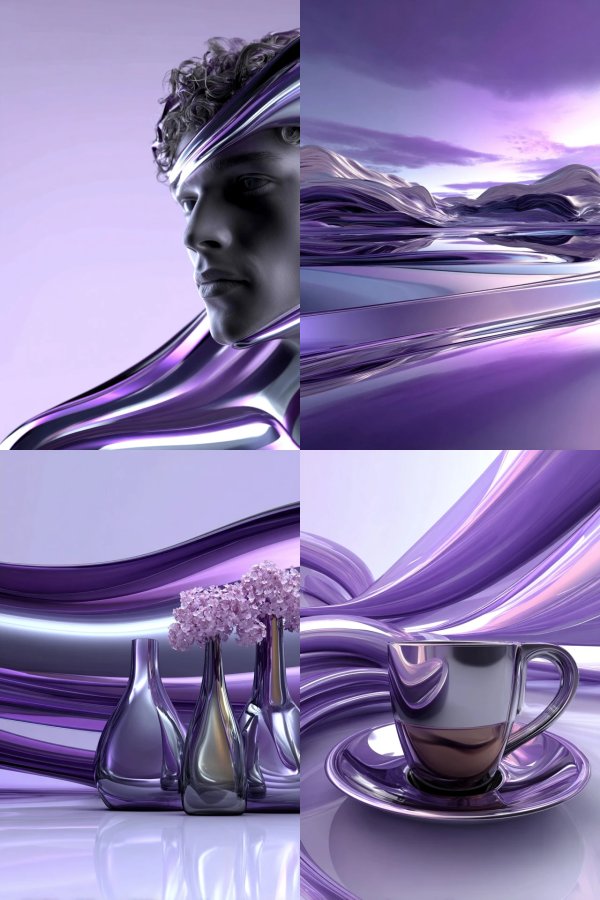 Chrome Violet Dreams