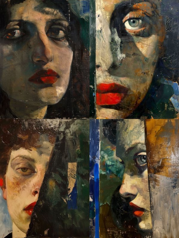 Fragmented Gazes of the Soul