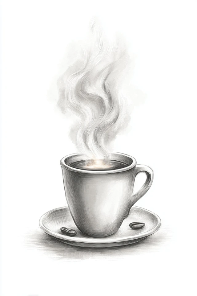 Ethereal Charcoal Gaze - Image 4