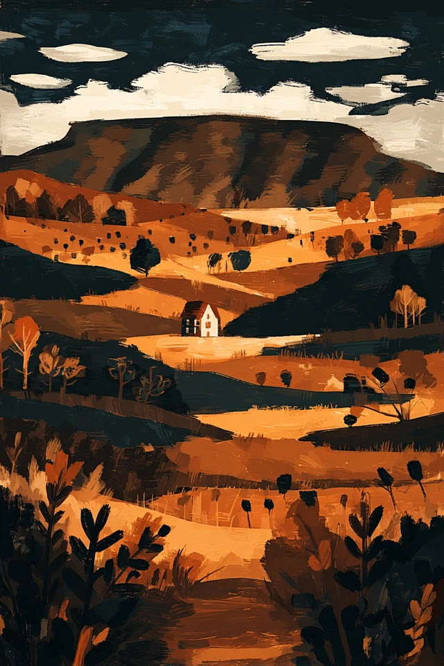 Amber Shadows Portrait - Image 2