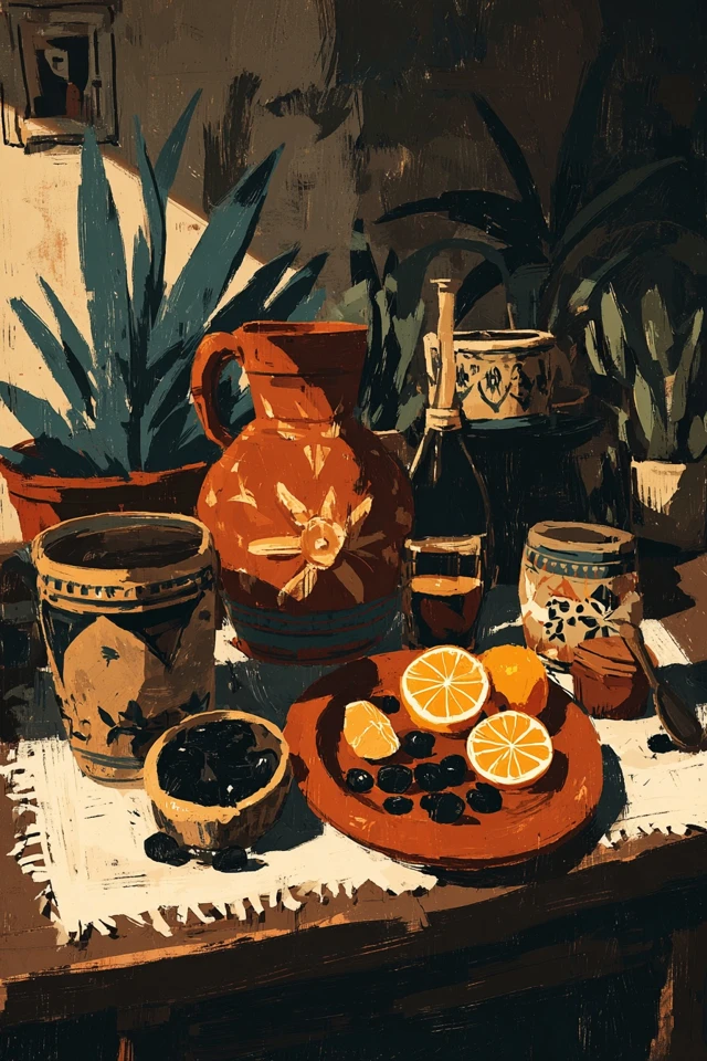 Amber Shadows Portrait - Image 3