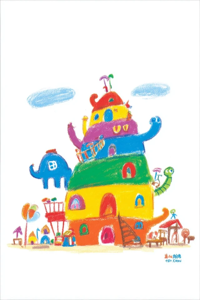 Childhood Crayon Portrait - Image 6