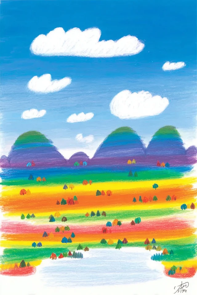 Childhood Crayon Portrait - Image 2