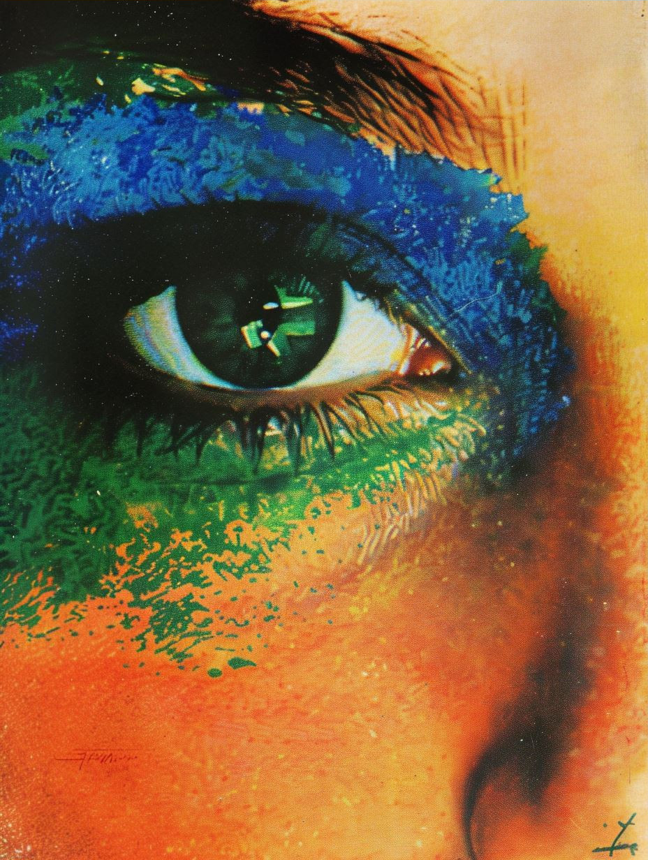 Abstract Fragments of Human Gaze - Image 3