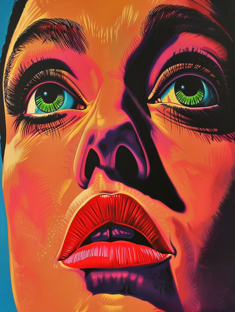 Vivid Gazes: A Study in Color - Image 2