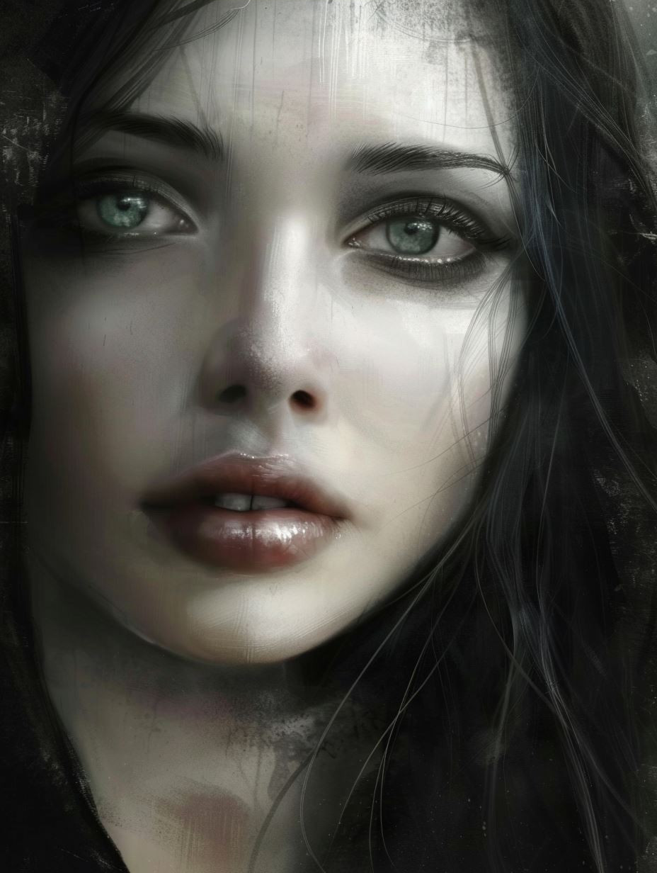 Ethereal Dark Cinematic Portraits - Image 3