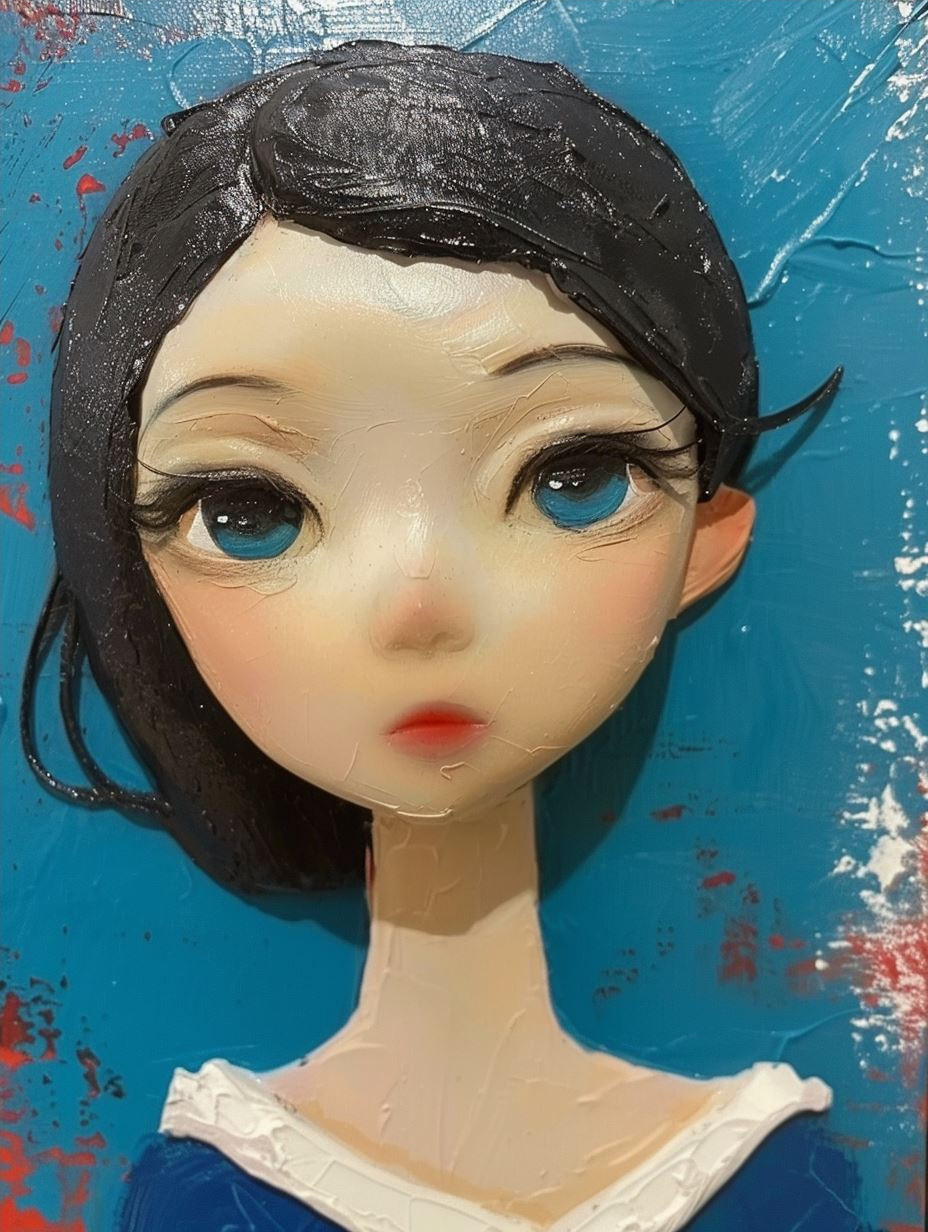 Ethereal Stylized Porcelain Portraits - Image 4