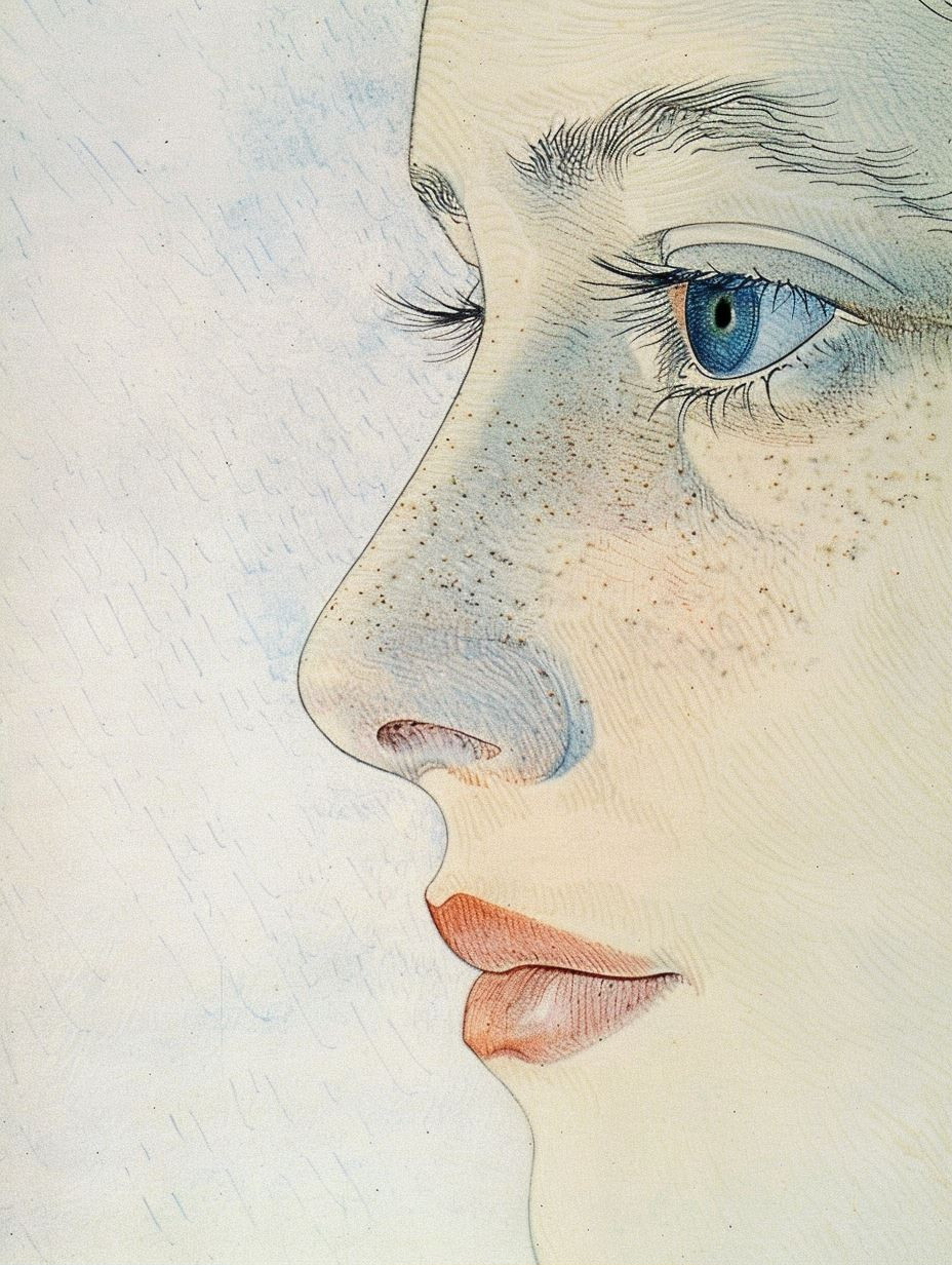 Four Perspectives of a Blue-Eyed Gaze - Image 1