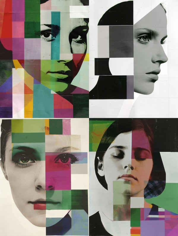 Fragmented Portraits of Modern Identity