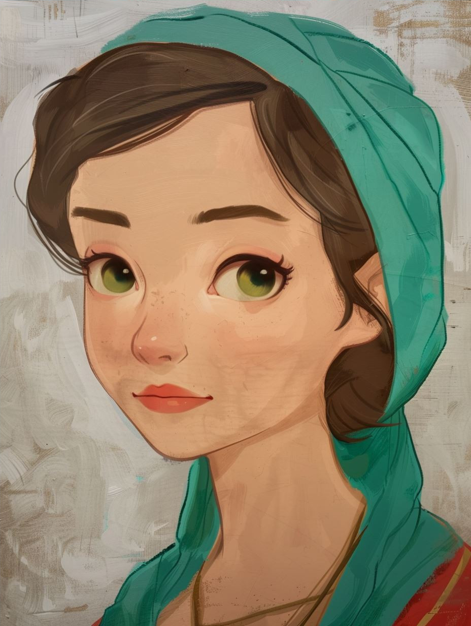 Diverse Digital Portraits of Stylized Women - Image 4