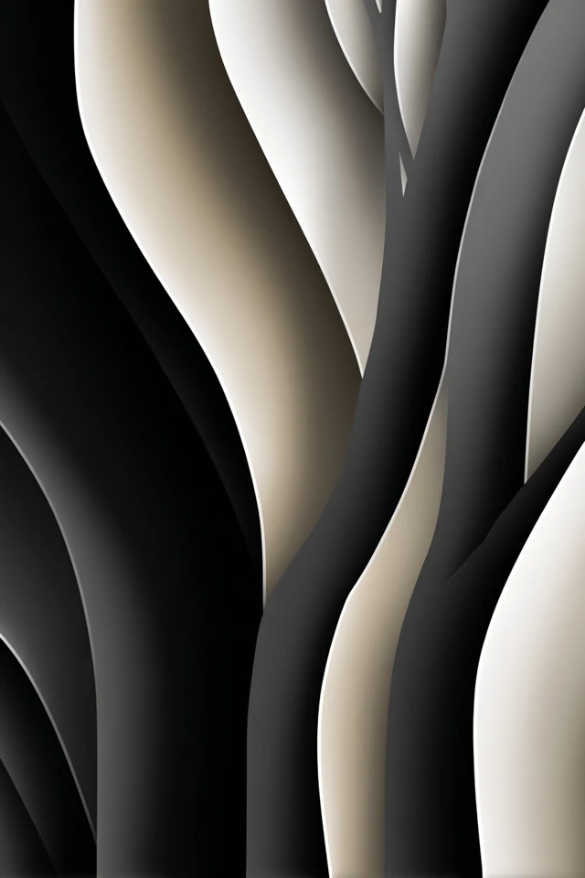 Monochrome Harmony: A Study in Fluidity - Image 5