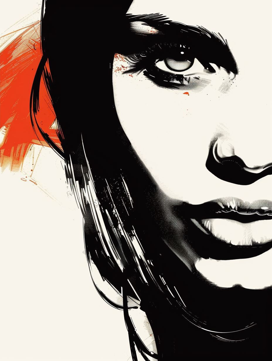 Bold Ink Fashion Portraits - Image 2