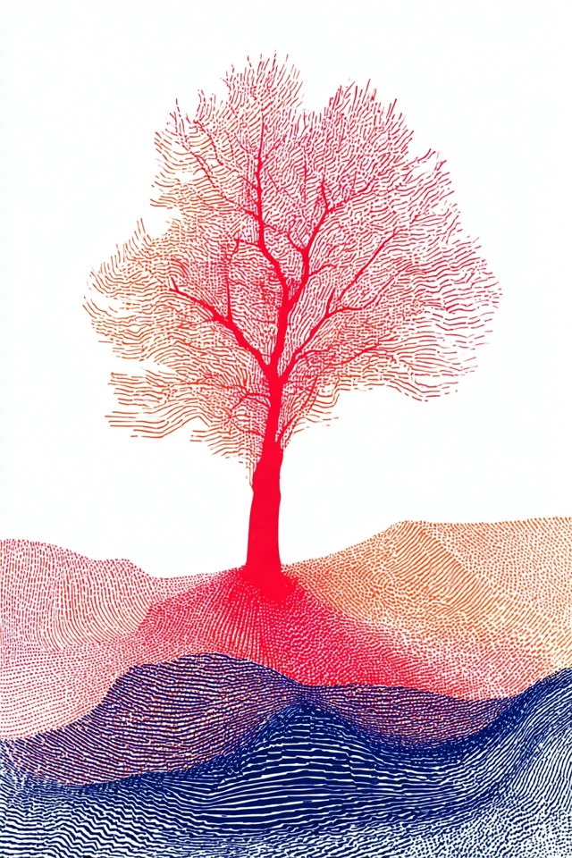 Chromatic Line Portrait - Image 5