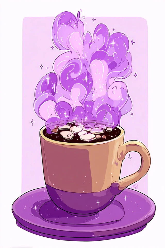 Purple Dreams Aesthetic Collage - Image 4
