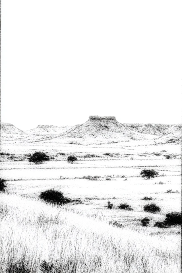 Monochrome Musings: A Manga Art Collage - Image 2