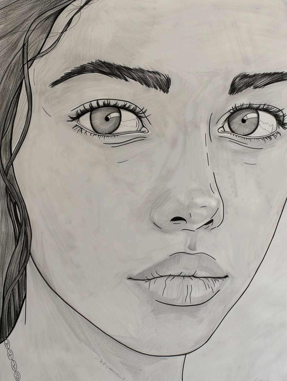 Expressions of the Soul: Pencil Portraits - Image 1