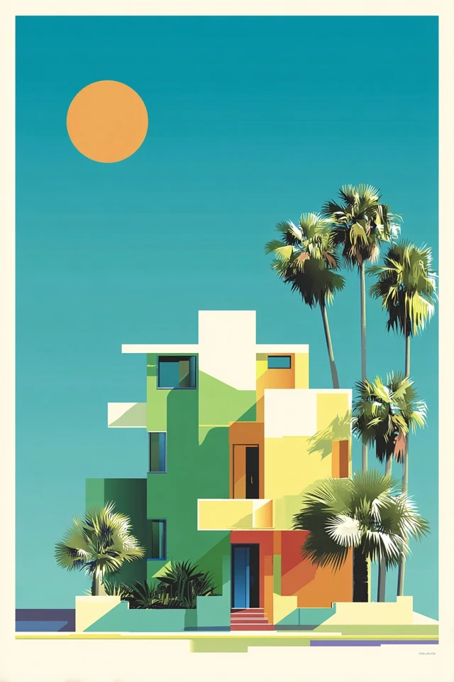 Geometric Prism Portrait - Image 6