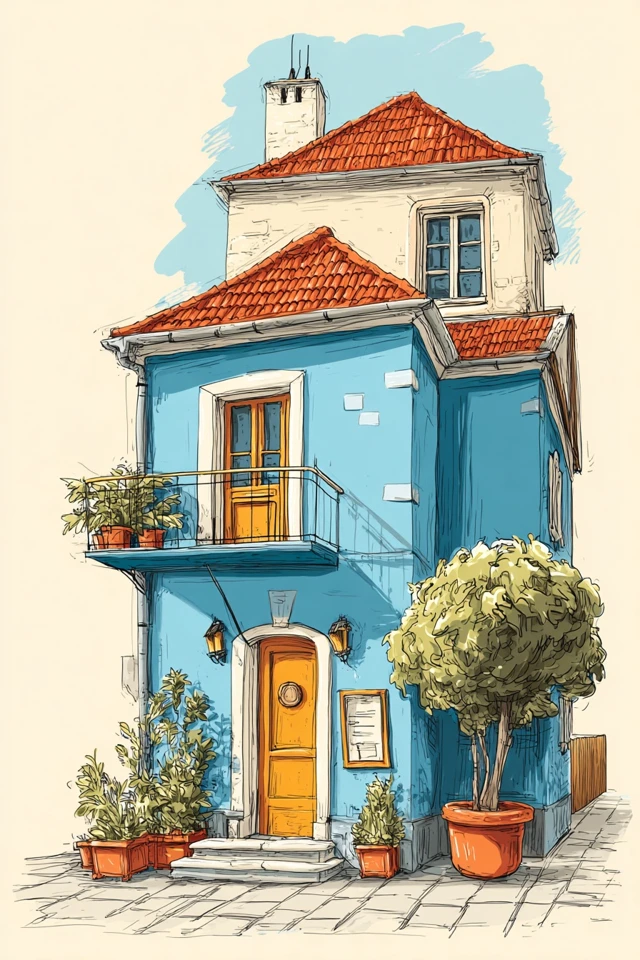 Golden Hour Sketch - Image 6