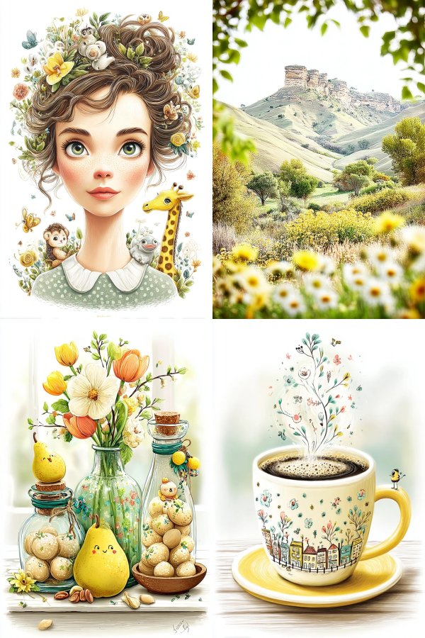 Whimsical Wonders Art Collection