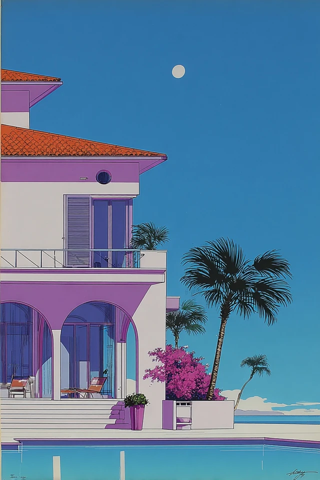 Neon Retro Elegance - Image 6