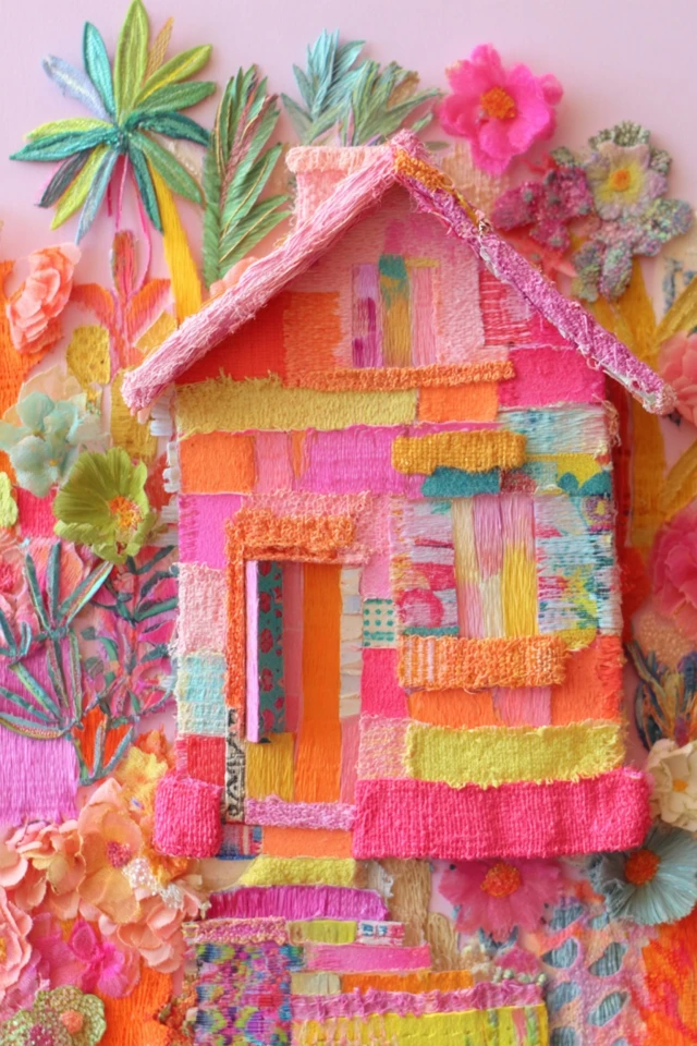 Prismatic Textile Portrait - Image 6