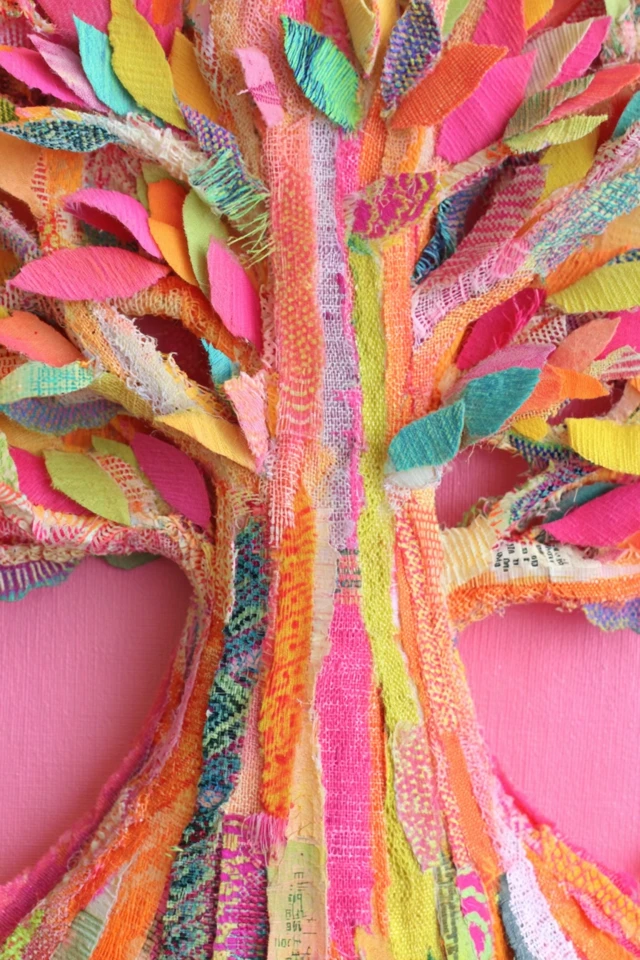 Prismatic Textile Portrait - Image 5