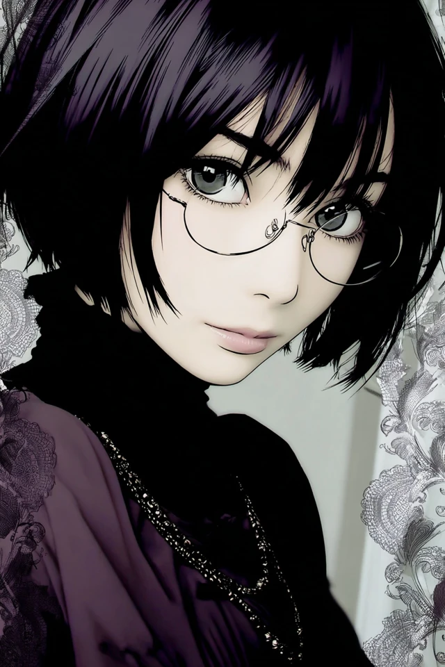 Violet Velvet Elegance - Image 1