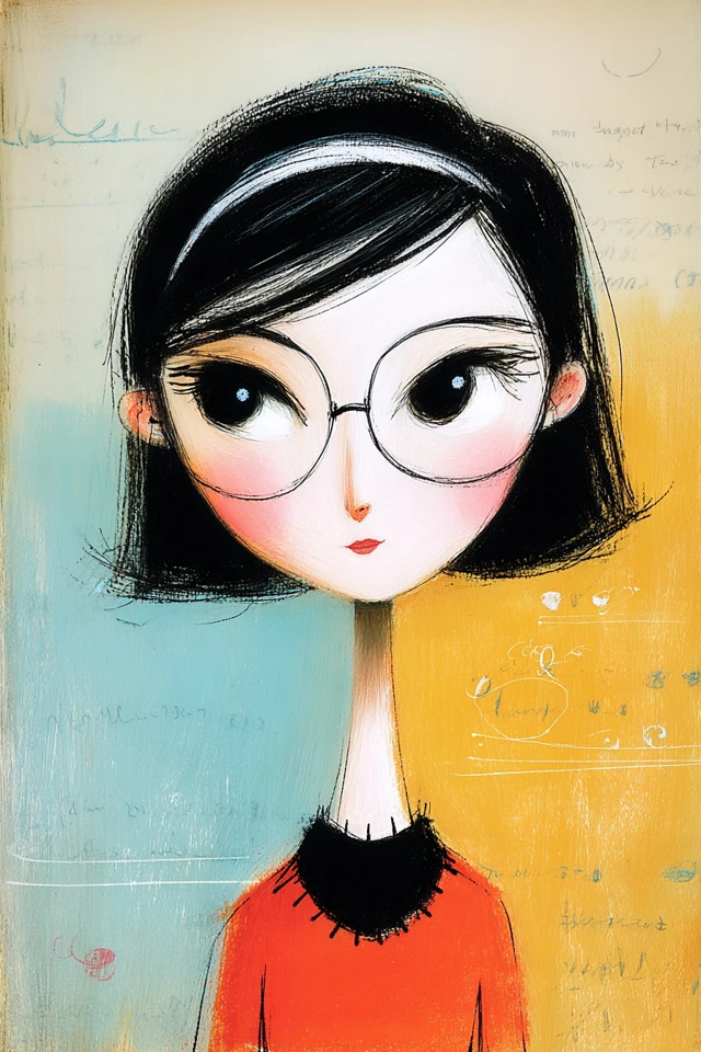 Whimsical Moments in a Stylized World - Image 1
