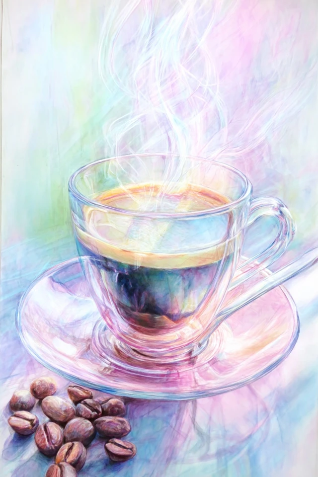 Prismatic Pastel Portrait - Image 4