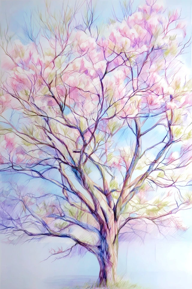 Prismatic Pastel Portrait - Image 5