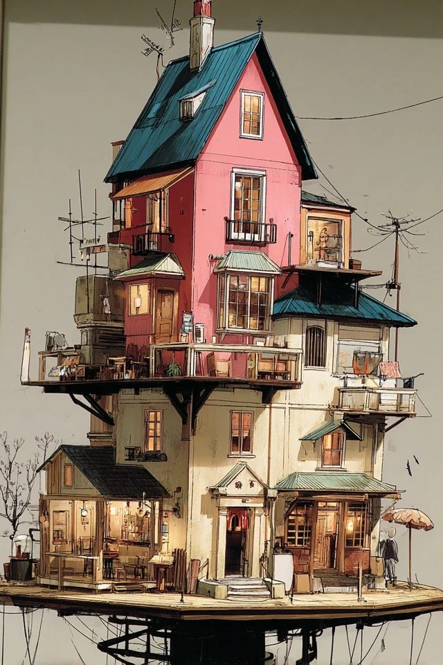 Eccentric Pastel Promenade - Image 6