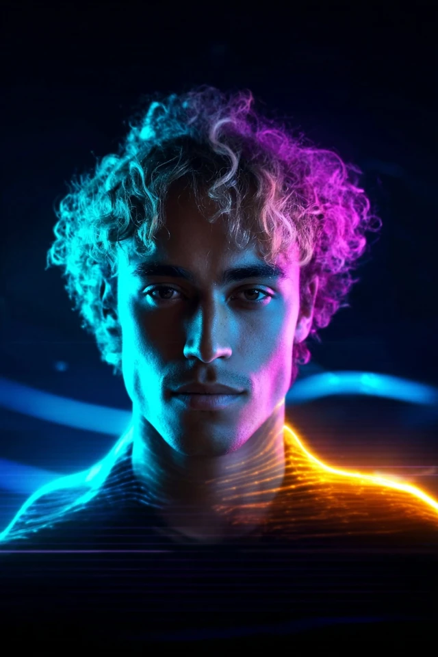 Neon Dreams: A Digital Odyssey - Image 1