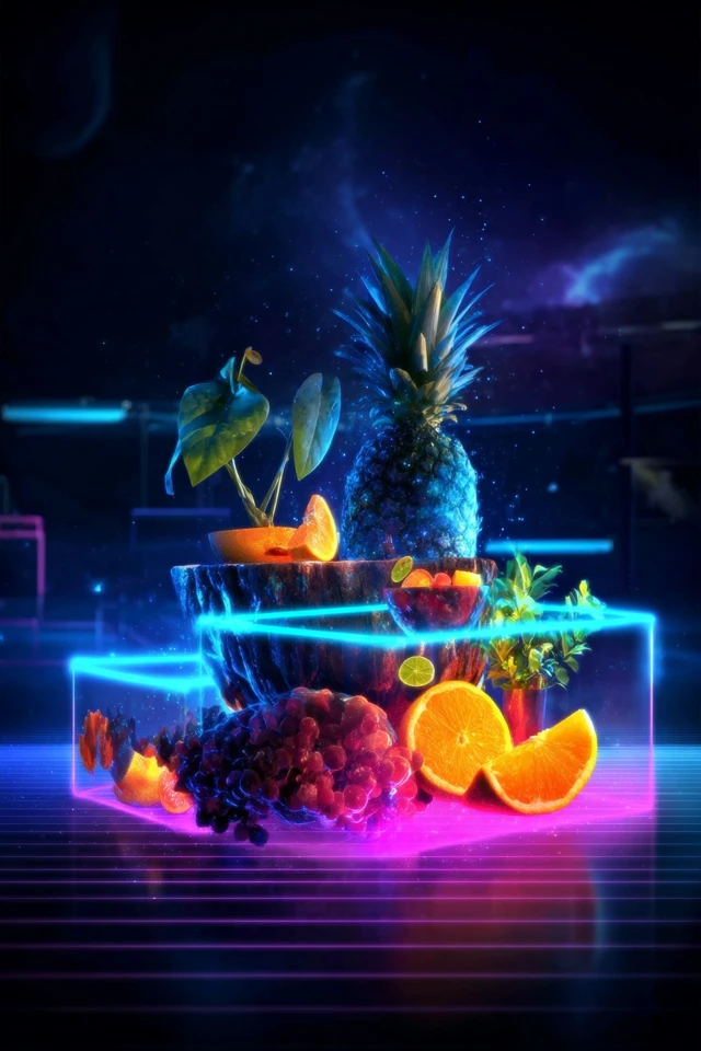 Neon Dreams: A Digital Odyssey - Image 3