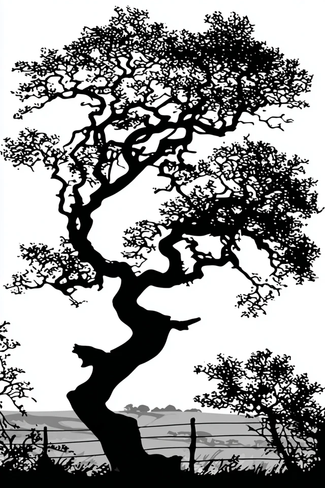Timeless Contrast in Black and White - Image 5