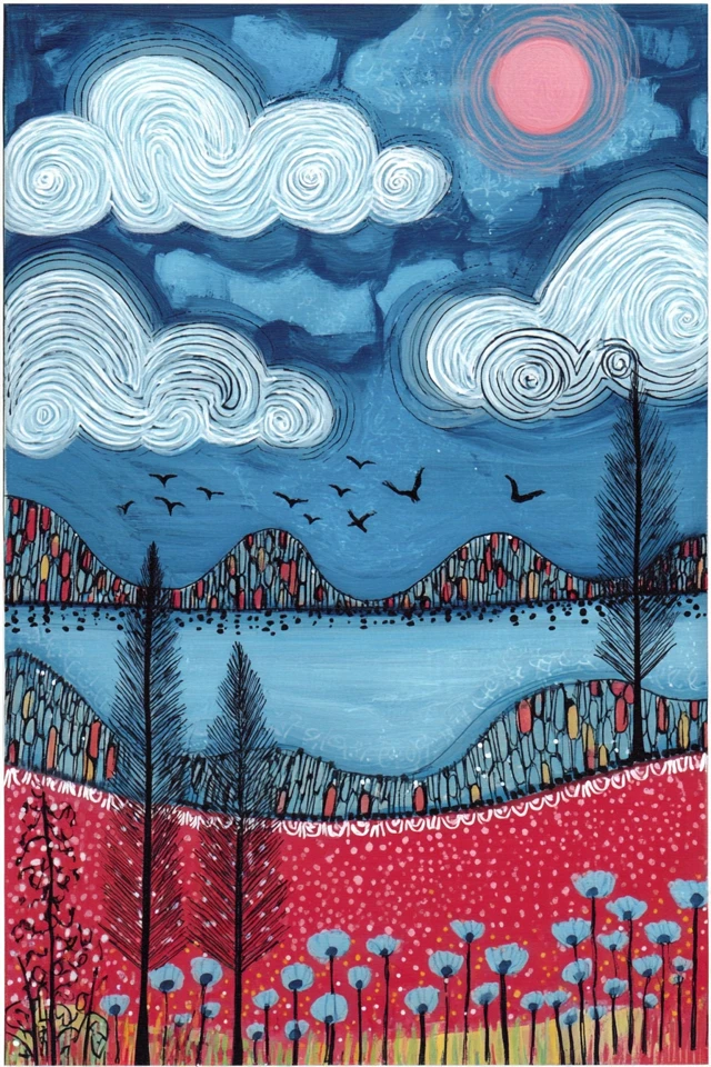 Whimsical Azure Dreams - Image 2
