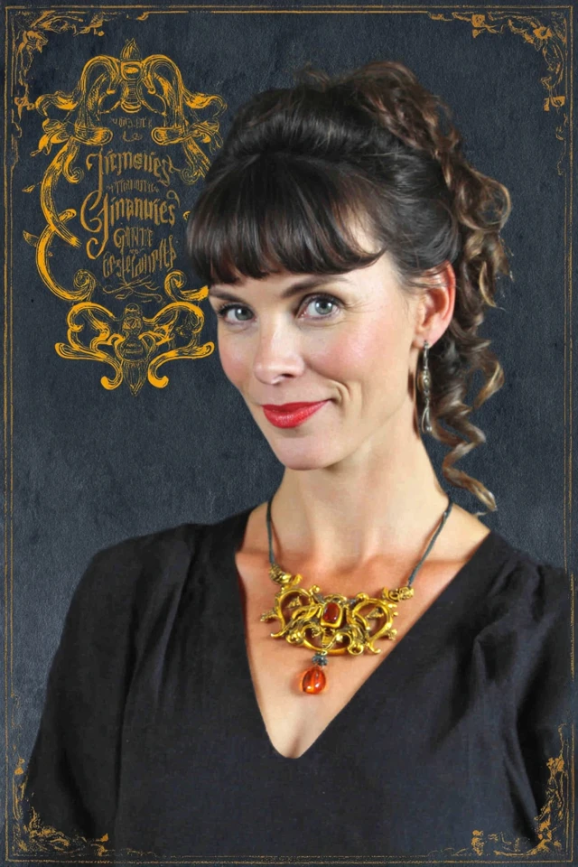 Gothic Golden Elegance - Image 1