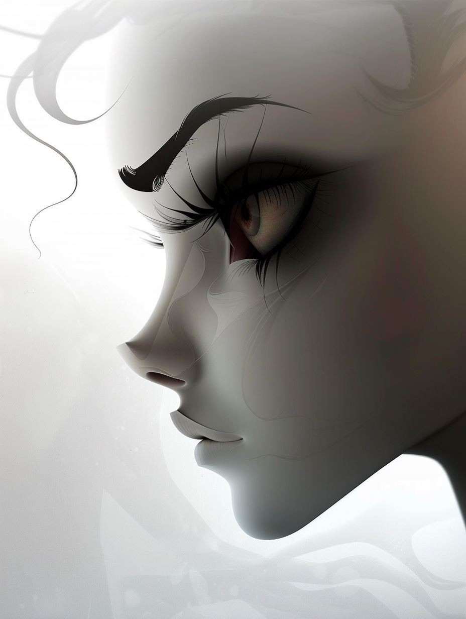 Whimsical Gazes: A Digital Art Study - Image 4