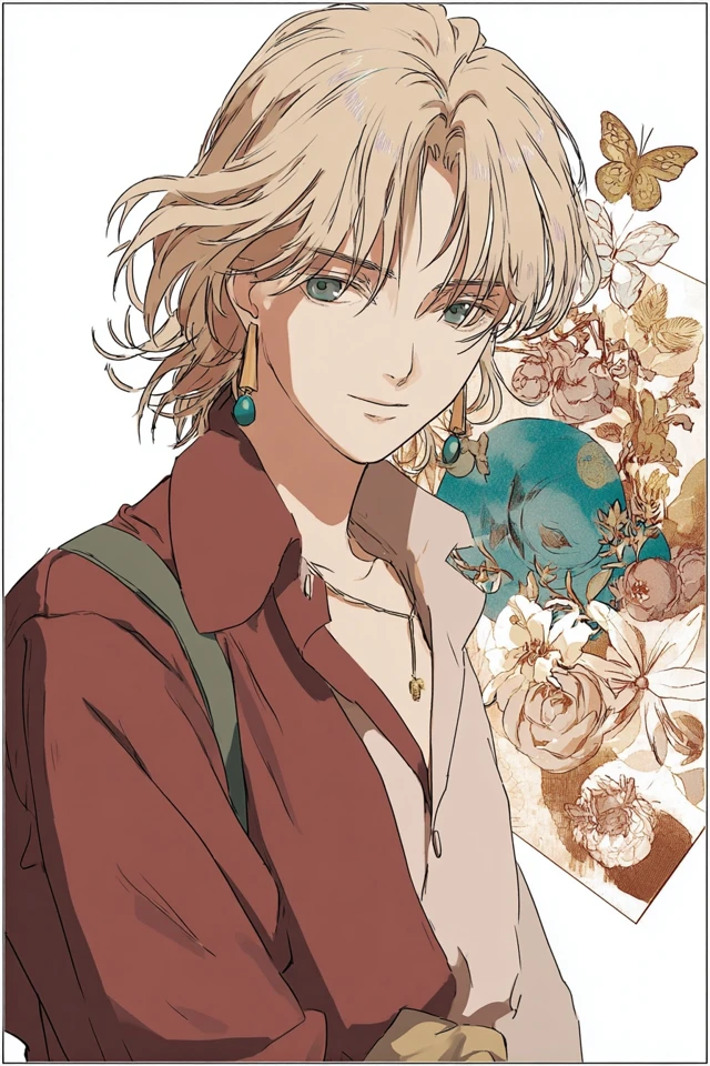 Ethereal Floral Muse - Image 1