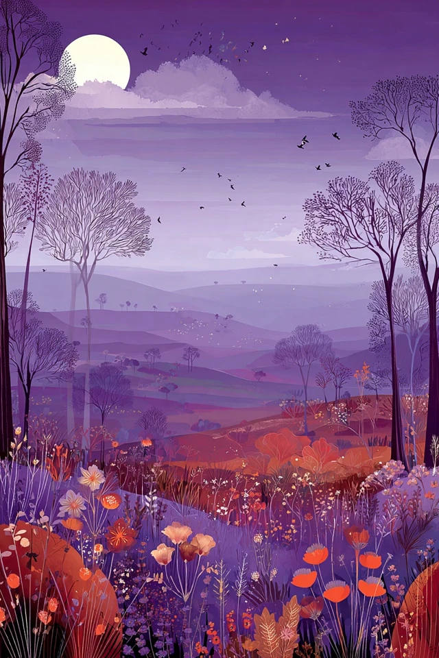 Amethyst Floral Dream - Image 2